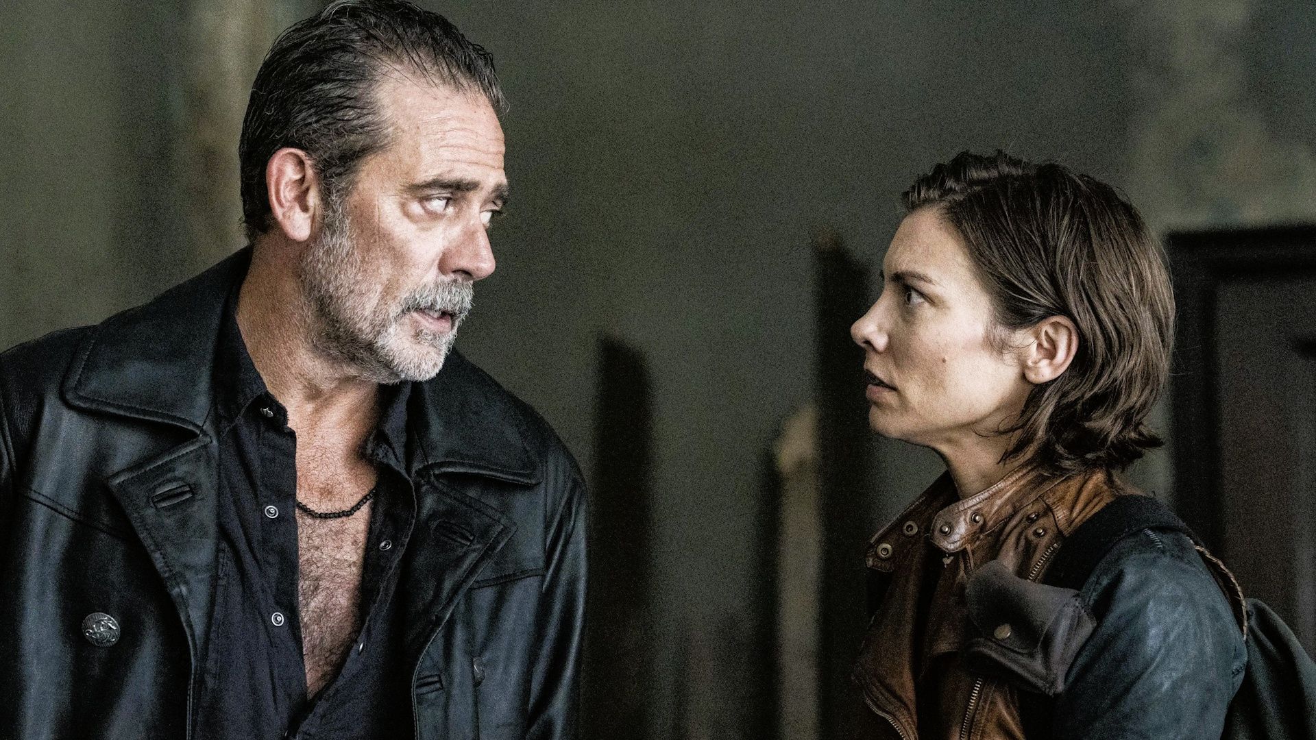 Jeffrey Dean Morgan et Lauren Cohan dans The Walking Dead: Dead City