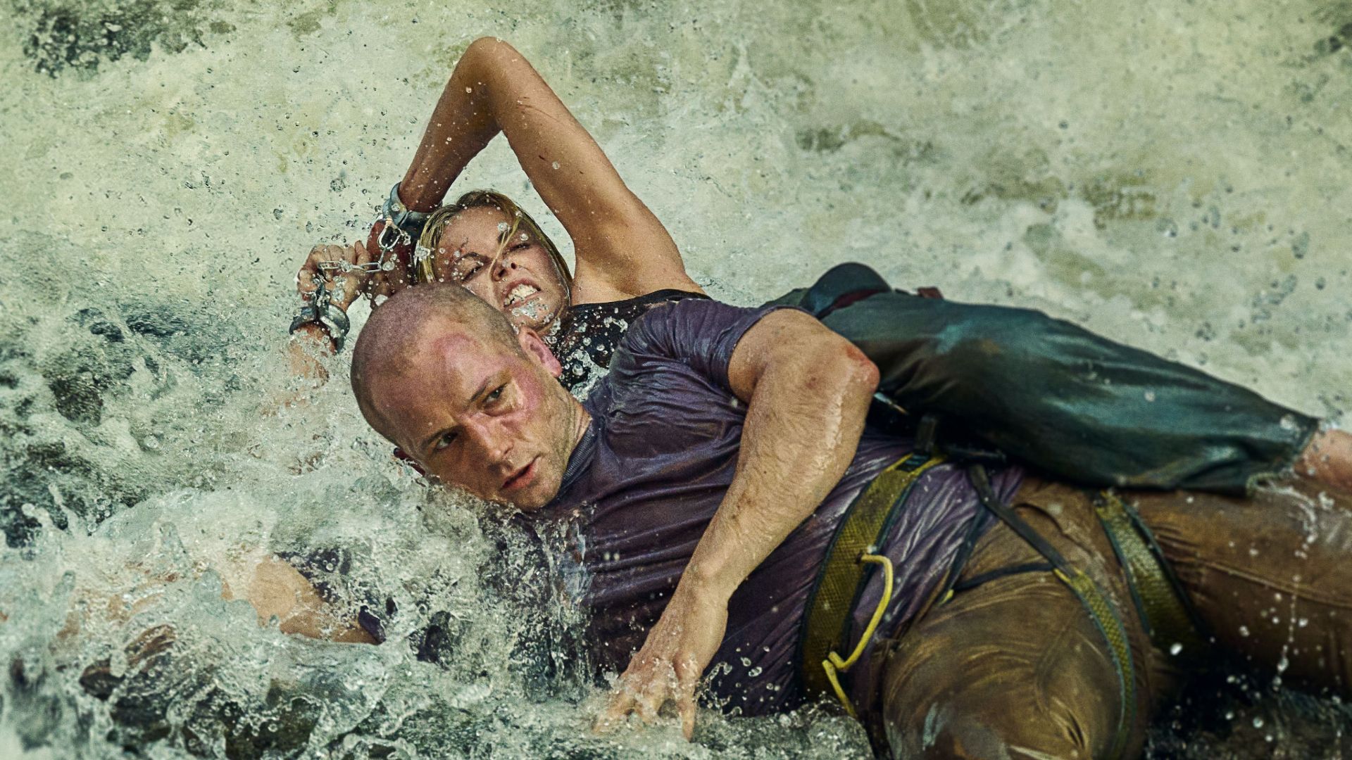 Charlize Theron et Taron Egerton dans Apex sur Netflix