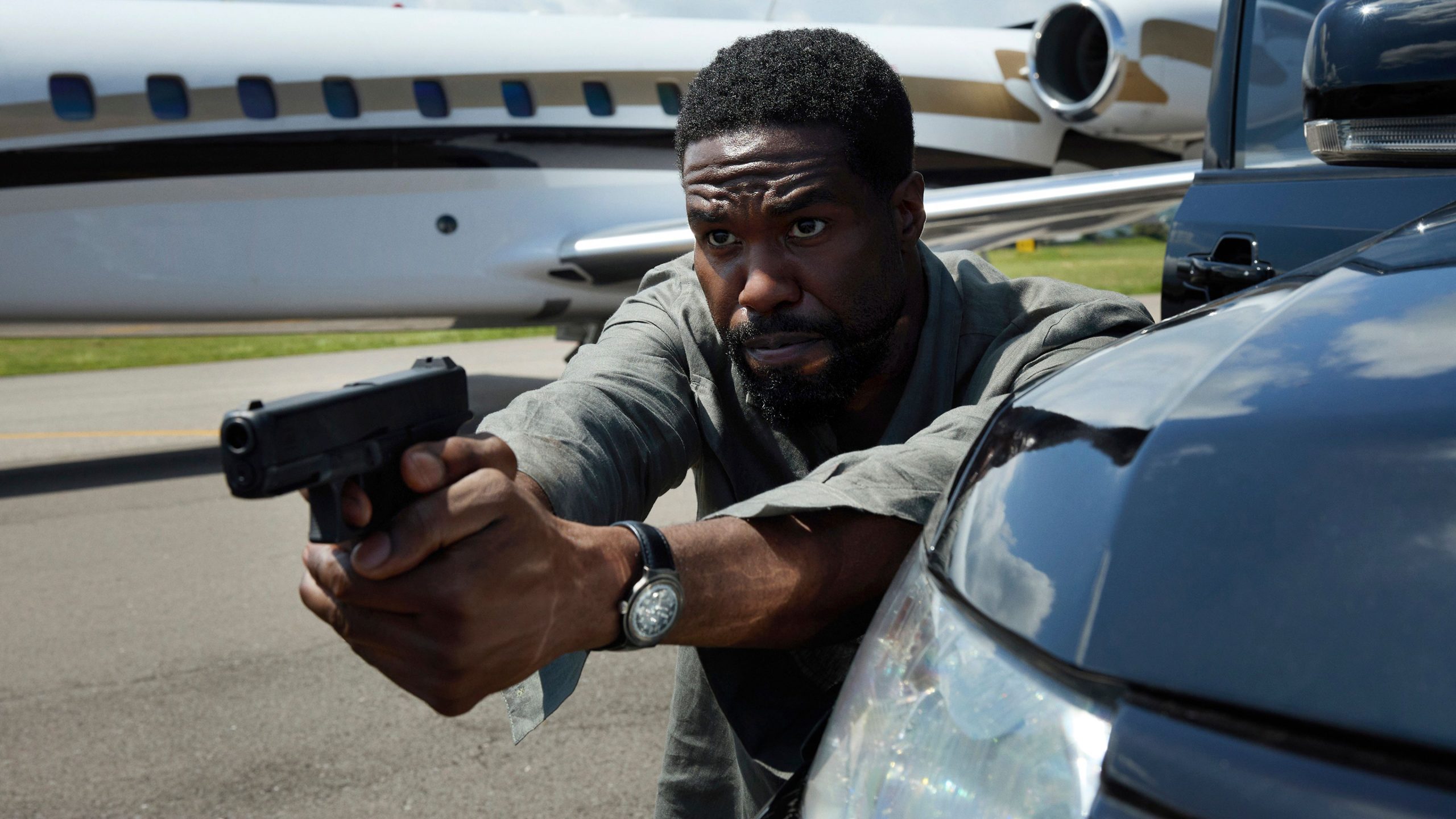 Yahya Abdul-Mateen II en John Creasy dans Man on Fire sur Netflix