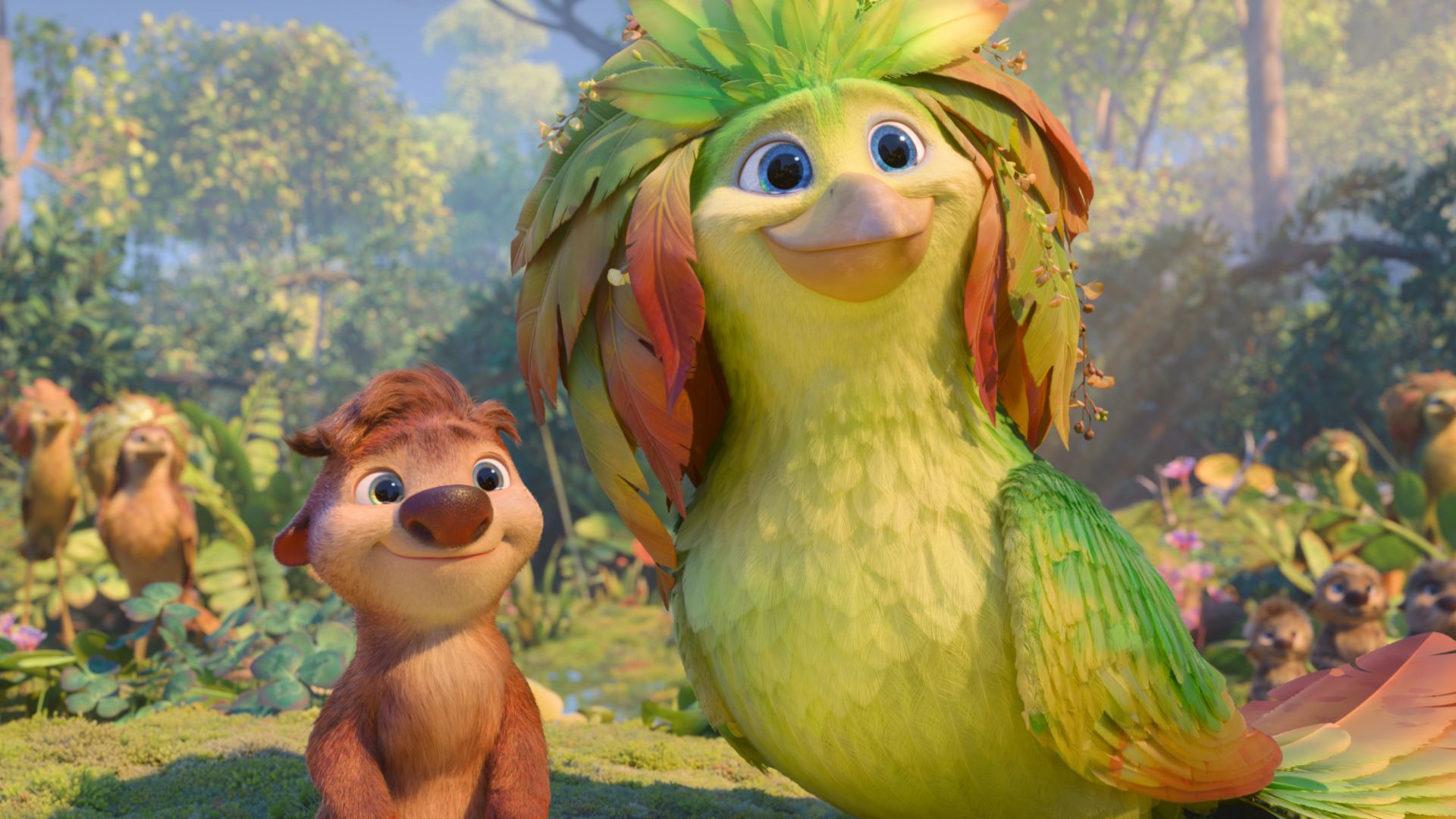 Ollie et Ivy dans le film d'animation Swapped sur Netflix